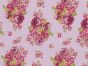 Rose Cluster Polycotton Print, Baby Pink