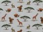 Safari Coast Cotton Jersey Print, White