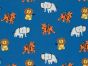 Safari Surprise Cotton Jersey, Cobalt