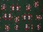 Santas Reindeer Christmas Cotton Print, Bottle