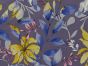 Serene Garden Stretch Cotton Linen Print, Mauve