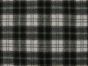 Shiel Brushed Wool Look Cotton Rich Blend, White and Black