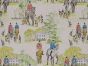 Showcase Cotton Rich Printed Panama, Hunting Scene