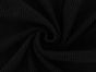 Soft Touch Waffle Knit, Black