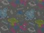 Space Jam Polycotton Print, Grey