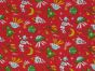 Spaceman Odyssey Polycotton Print, Red