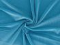 Spandex Plush Stretch Velour, Neon Turquoise