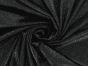Spandex Stretch Foil Glitter Velour, Silver