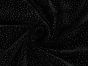 Spandex Stretch Velour, Spot, Silver
