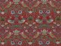 Strawberry Thief Cotton Jersey Print, Crimson