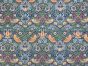 Strawberry Thief Linen Feel Print, Blue