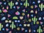 Summer Icons Cotton Poplin Print, Navy