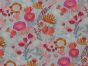 Taranto Floral Cotton Lawn Print, Sky