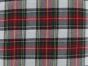 Tartan Brushed Cotton, Stewart White