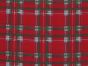 Tartan Polycotton Print, Red