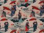 Tokaido Cotton Poplin Print, Silken Stroll