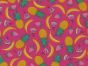 Tropical Fruit Salad Polycotton, Cerise