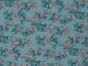 Tulip Petals Viscose Poplin Print, Blue