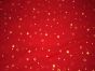 Twinkle Christmas Stars Cotton Print, Red