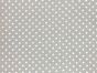 Craft Collection Cotton Print, Small Spot, Silver
