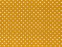 Craft Collection Cotton Print, Small Spot, Mustard