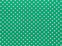 Craft Collection Cotton Print, Small Spot, Emerald