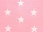 Craft Collection Cotton Print, Large Star, Candy Pink