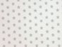Craft Collection Cotton Print, Small Coloured Star, Silver