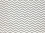 Craft Collection Cotton Print, Chevron, Silver