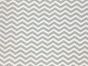 Craft Collection Cotton Print, Chevron, Silver