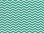 Craft Collection Cotton Print, Chevron, Emerald