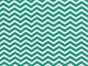 Craft Collection Cotton Print, Chevron, Emerald