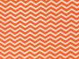Craft Collection Cotton Print, Chevron, Orange