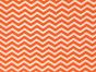 Craft Collection Cotton Print, Chevron, Orange