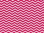 Craft Collection Cotton Print, Chevron, Cerise