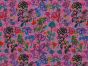 Vibrant Fleur Cotton Print, Pink
