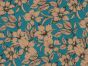 Vintage Sky Bloom Polycotton Print, Blue