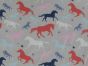Wild Horses Cotton Jersey Print