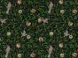 William Pomegranates Cotton Print, Black