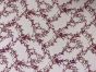 Winter Frost Scalloped Edged Sequin Embroidered Tulle, Wine