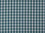 Yarn Dyed Cotton Chambray 1cm Gingham, Petrol