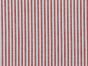 Yarn Dyed Cotton Chambray 3mm Stripe, Red
