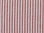 Yarn Dyed Cotton Chambray 3mm Stripe, Red