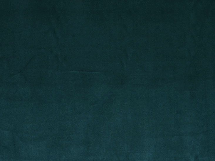 Cotton Pile Velvet, 340 g/m², Teal