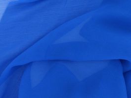 Blue silk hotsell chiffon