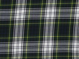 Polyviscose Blend Tartan Blacksand