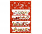 Christmas Advent Calendar Panel, Christmas Candy