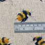 Linen Look Printed Panama Bumble Bee