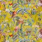 Barbados Printed Velvet, Citron