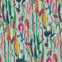 Botanical Wonders Printed Velvet, Duck Egg